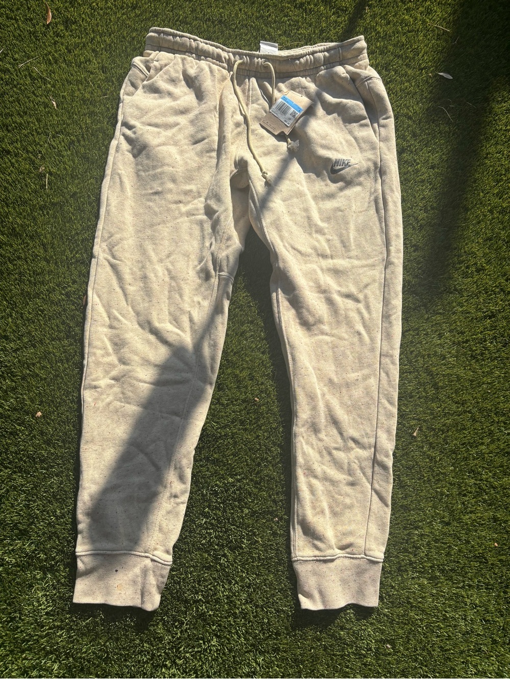 Nike Jogger Pants in Cream Size Medium NWT